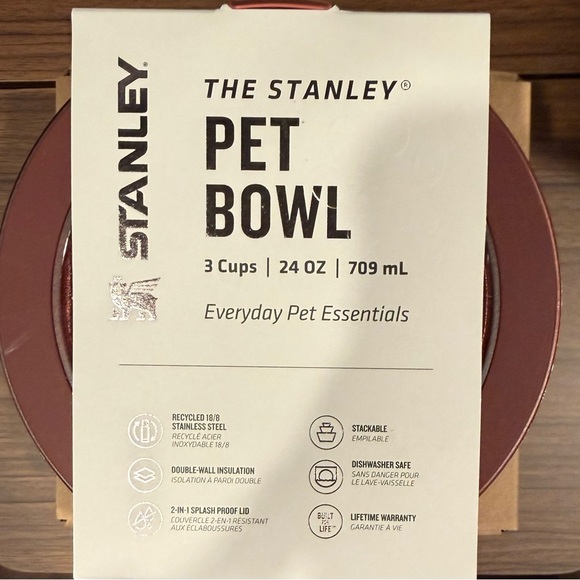 STANLEY The Stanley Pet Bowl Candy Cane Red | Mercari Stanley Red Pet Essentials Bowl
